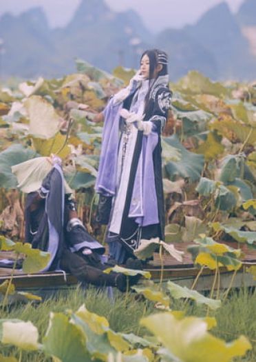 剑侠情缘网络版叁 万花 双花 cosplay