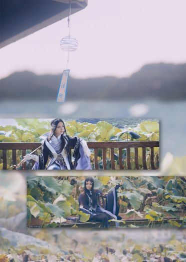 剑侠情缘网络版叁 万花 双花 cosplay