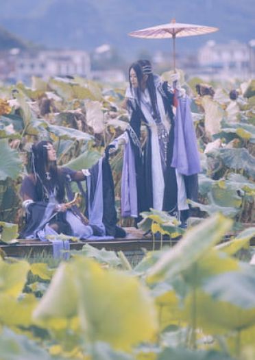 剑侠情缘网络版叁 万花 双花 cosplay