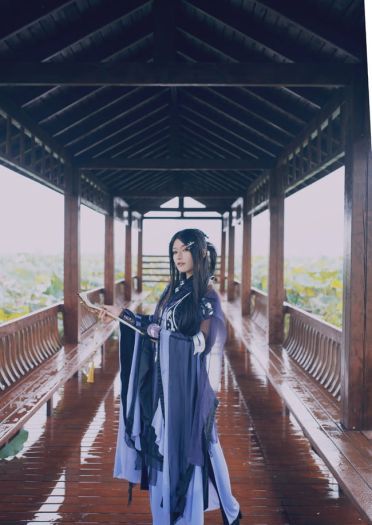 剑侠情缘网络版叁 万花 双花 cosplay