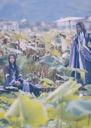 剑侠情缘网络版叁 万花 双花 cosplay