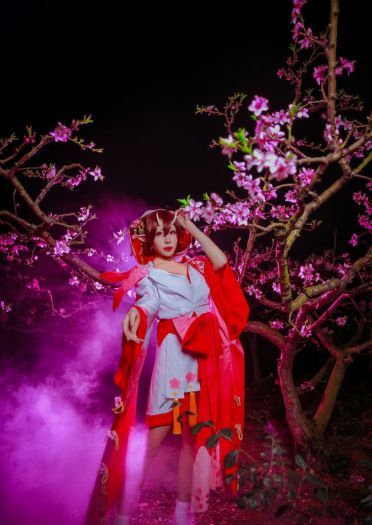 【cos正片】阴阳师手游 桃花妖