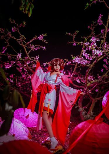 【cos正片】阴阳师手游 桃花妖