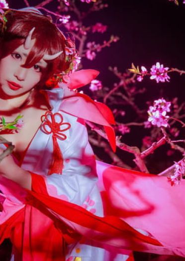 【cos正片】阴阳师手游 桃花妖