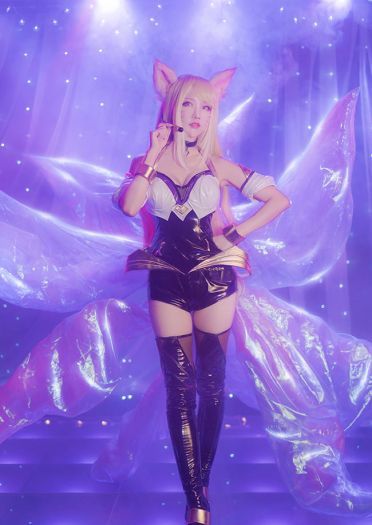 英雄联盟 kda女团 阿狸 cosplay