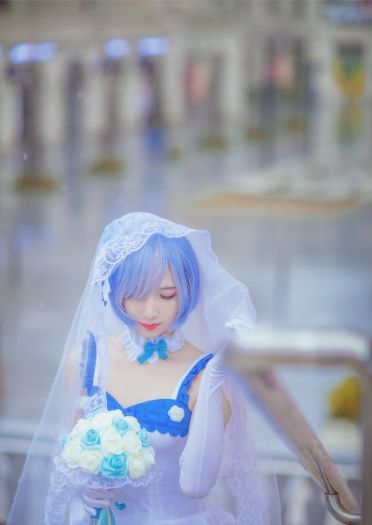 Re:从零开始的异世界生活 绝对领域 白丝 花嫁 蕾姆 cosplay