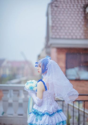 Re:从零开始的异世界生活 绝对领域 白丝 花嫁 蕾姆 cosplay