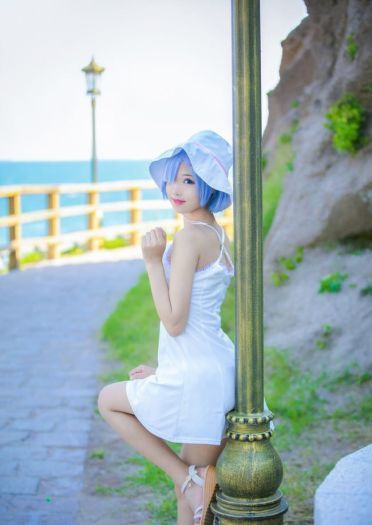 【cos正片】蕾姆水着福利cos