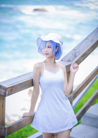 【cos正片】蕾姆水着福利cos