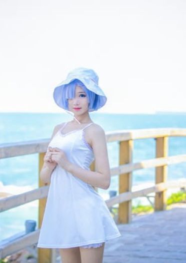 【cos正片】蕾姆水着福利cos