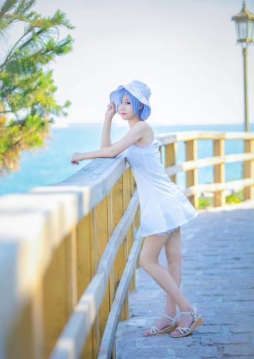 【cos正片】蕾姆水着福利cos