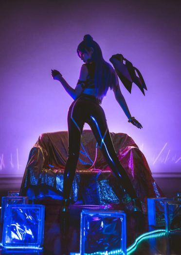 【cos正片】英雄联盟KDA女团 卡莎 coser田璐璐