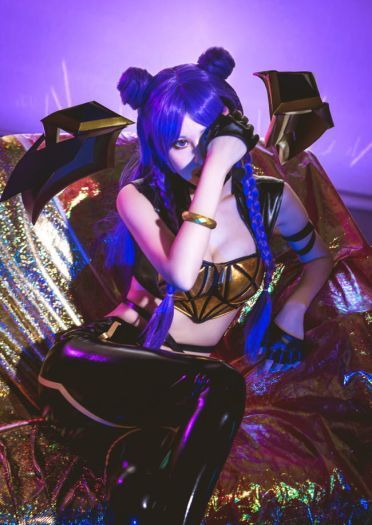 【cos正片】英雄联盟KDA女团 卡莎 coser田璐璐