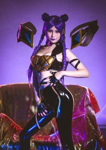 【cos正片】英雄联盟KDA女团 卡莎 coser田璐璐