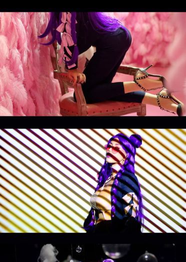 【cos正片】英雄联盟KDA女团 卡莎 coser鬼鬼缨(1)