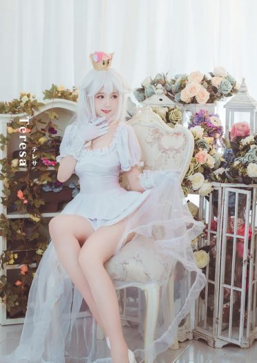 【COS正片】超美的幽灵姬cos  二次元cos