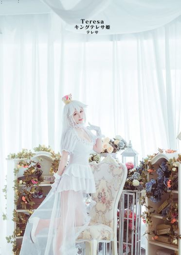 【COS正片】超美的幽灵姬cos  二次元cos