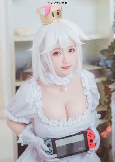 【COS正片】超美的幽灵姬cos  二次元cos