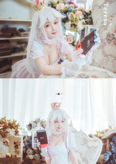 【COS正片】超美的幽灵姬cos  二次元cos