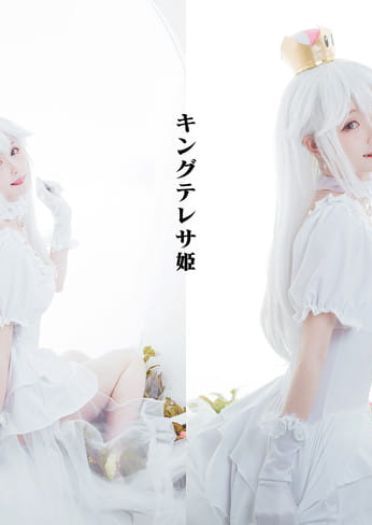 【COS正片】超美的幽灵姬cos  二次元cos