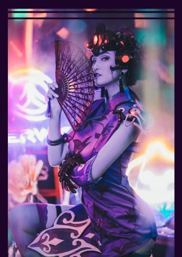 守望先锋 黑百合 cos