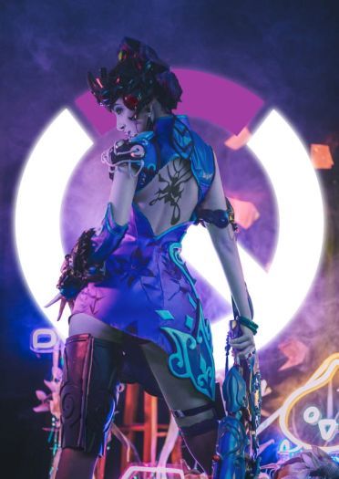 守望先锋 黑百合 cos