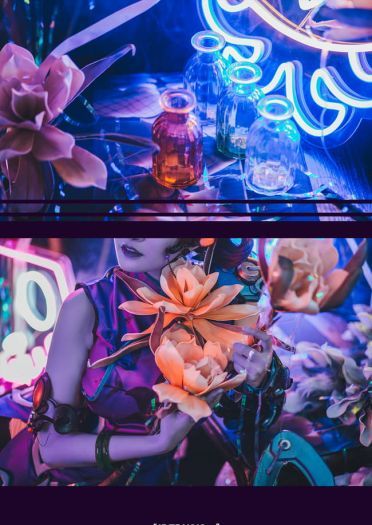 守望先锋 黑百合 cos