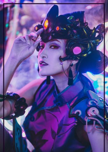 守望先锋 黑百合 cos