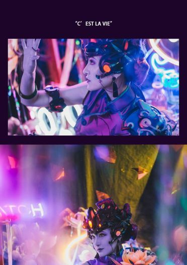 守望先锋 黑百合 cos