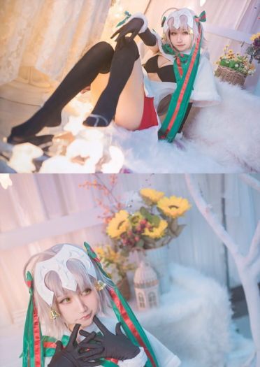 FGO 贞德·Alter·Santa·Lily COS(1)