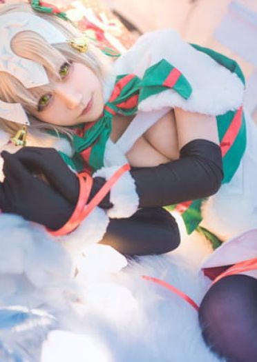 FGO 贞德·Alter·Santa·Lily COS(1)