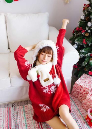 美少女圣诞写真~(1)
