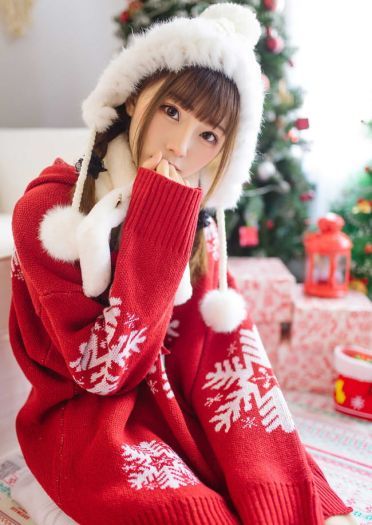 美少女圣诞写真~(1)