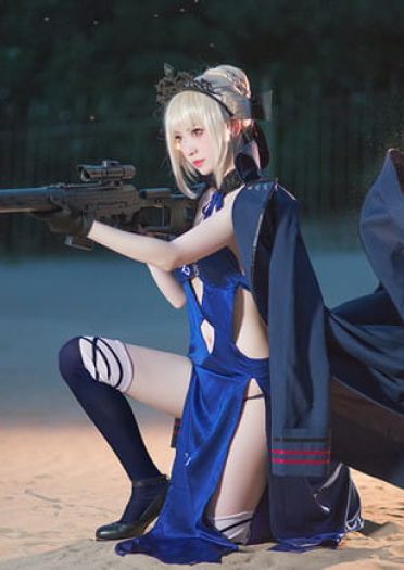 【COS正片】Fate/Grand Order阿尔托利亚Alter泳装三破