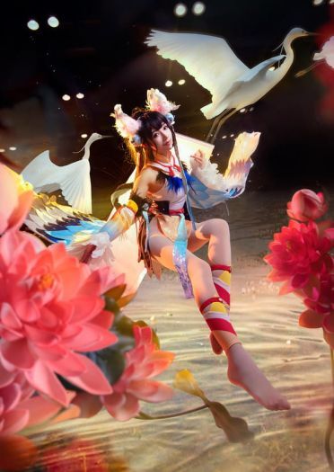 花鸟卷 IDO场照返图 阴阳师花鸟卷cos