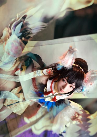 花鸟卷 IDO场照返图 阴阳师花鸟卷cos