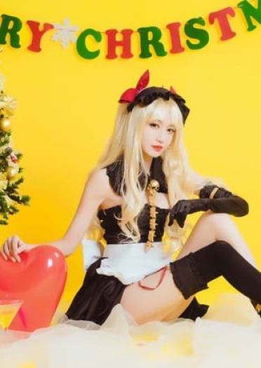 【cos正片】fate,弓凛,枪凛女仆cos