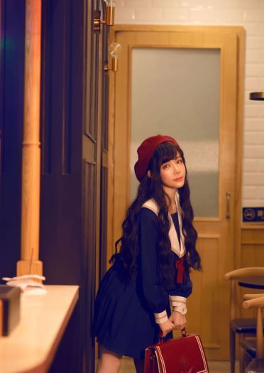 正儿八经的第一套JK制服正片~赶上新的一年(1)