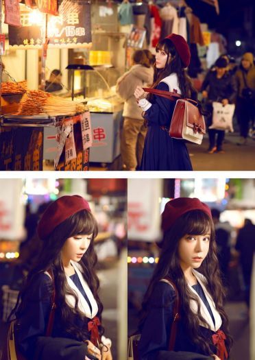 正儿八经的第一套JK制服正片~赶上新的一年(1)