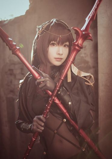 斯卡哈cos  CN:樱初末梦(1)