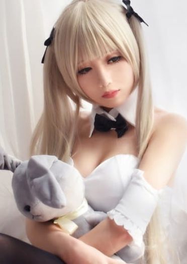 穹妹兔女郎cos CN:牛拜拜拜 缘之空春日野穹