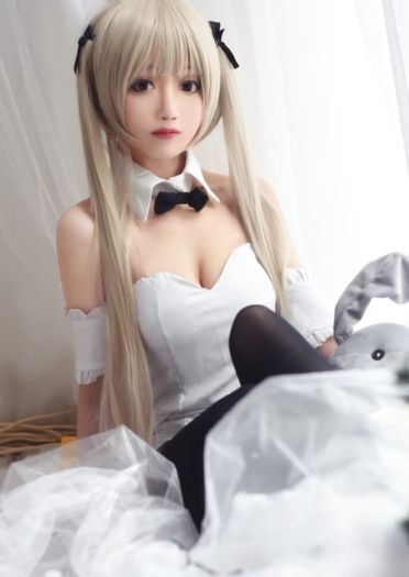 穹妹兔女郎cos CN:牛拜拜拜 缘之空春日野穹