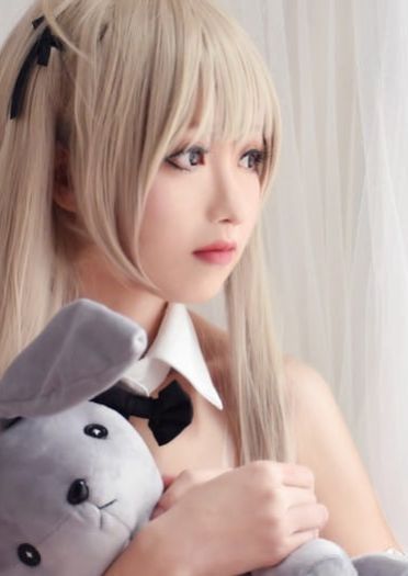 穹妹兔女郎cos CN:牛拜拜拜 缘之空春日野穹