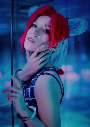 jojo的奇妙冒险 空条徐伦 cosplay图片