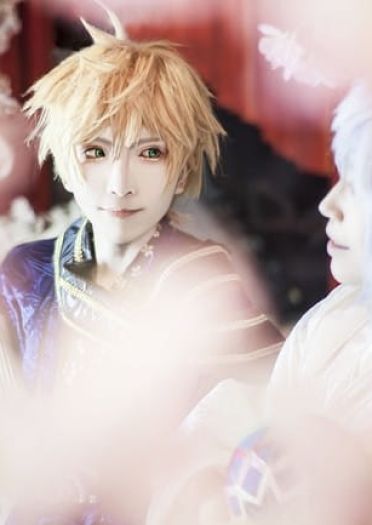 新年快乐！Fate/Grand Order 亚瑟&梅林 cosplay图片