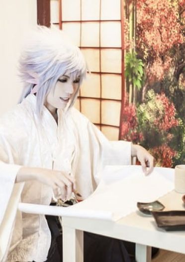 新年快乐！Fate/Grand Order 亚瑟&梅林 cosplay图片