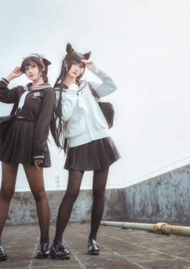 碧蓝航线「学园幻想曲」犬&獒 cosplay图片