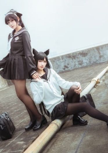 碧蓝航线「学园幻想曲」犬&獒 cosplay图片