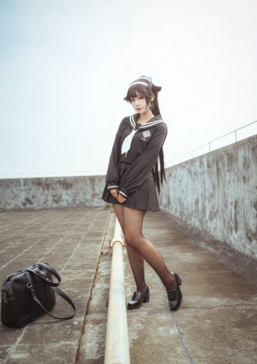 碧蓝航线「学园幻想曲」犬&獒 cosplay图片