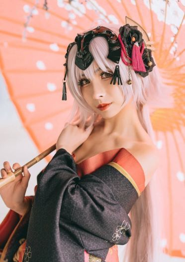 花魁黑贞 cosplay 场照